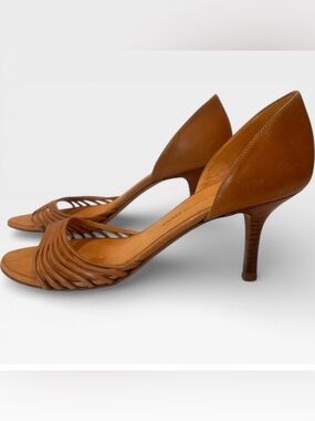 Giuseppe Zanotti Design Tan Heels Size US 9.5 IT 39 1/2 3” heel